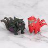 11Pcs/Set Anime Tailed Beasts Naruto Q Edition Figure Toys Naruto Nine Tailed Fox Cute Anime Character Pvc Action Collectible