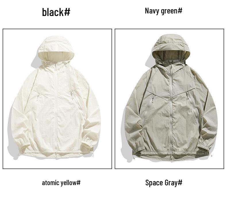 Men's & Women's Lightweight UV-Proof Quick-Dry Outdoor Jacket for Mountaineering & Fishing