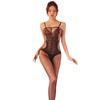 Sexy Open Crotch One Piece Mesh Bodysuit Intimate Lingerie For Women