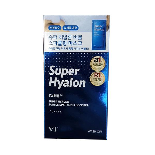 

Super Hyalon Bubble Sparkling Mask 10g x 4pcs One thing