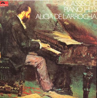 LP Record ALICIA DE LARROCHA - Klassische Piano Hits 2310143 Polydor 1971 Germany Classical Used