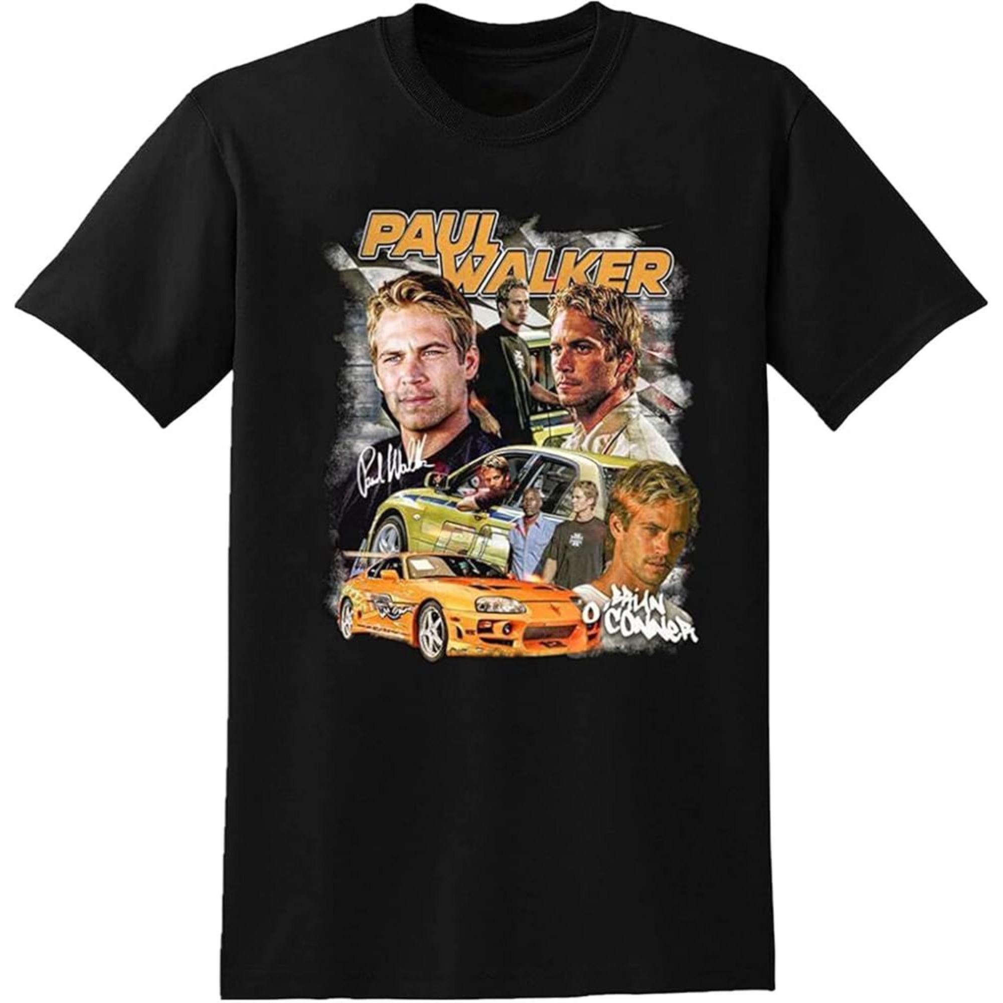 Футболка Форсаж 90-х Постер Фильма Классический Винтажный Графический Дизайн Мужская Футболка Чистый Хлопок Футболки Стритвир Оверсайз Топ S