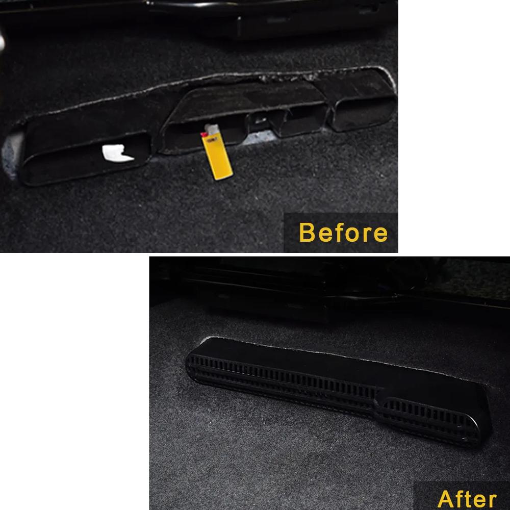 for Volkswagen VW Atlas Teramont CA1 R-Line 2018~2025 Seat Air Vent Cover Under Ventilation Outlet Grille Footwell Accessories