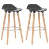 Day and Night - Day and Night Kitchen Stools 2 Units Gray