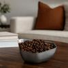 Stainless Steel Coffee Bean Dosing Cup Retro Wear-resistant Coffee Bean Scoop Smooth Surface Stackable Coffee Bean Container