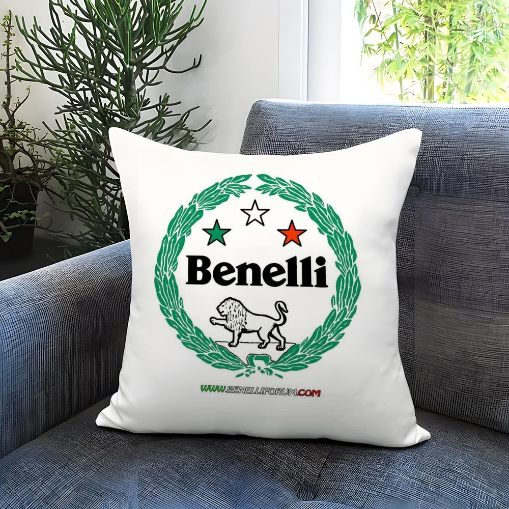 Hot Cool B-Benelli Cushion Cover Comfortable Reversible Pillow Cover Ideal for Car Sofa Bedroom & Beyond