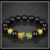 Steinperlen Feng Shui Pixiu Reichtum anziehen Thermochromie Glück Armbänder Armband