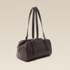 Early Spring New 2026 First Layer Cowhide Boston Bowling Bag Genuine Leather Underarm Bag Handbag Shoulder Pillow Bag