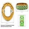 Motorcycles Brake Shoes Drum Brake Pad Block Cg125/110 Gs125/130 For Electric Scooter Moped Atv Wear-Resistant Replacement Parts
