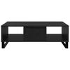 Coffee Table Black Oak Look 104 x 60 x 35 cm Wood Based Panel