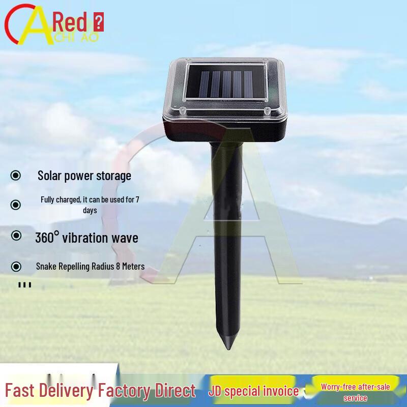 Outdoor Solar Ultrasonic Snake and Mouse Repeller