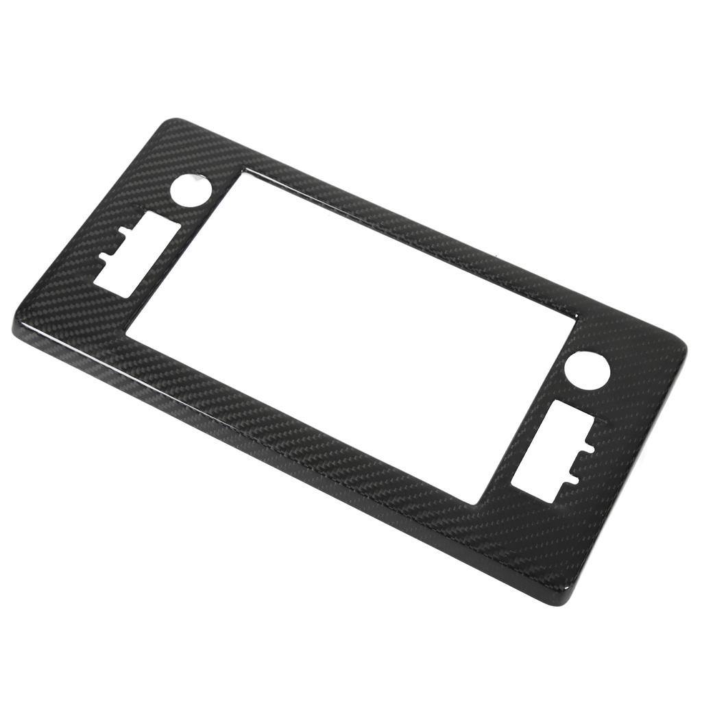 Konsolen-Navigationsblende Kohlefaser-Material Multimedia-Randdekoration Ersatz für Subaru BRZ 2022+