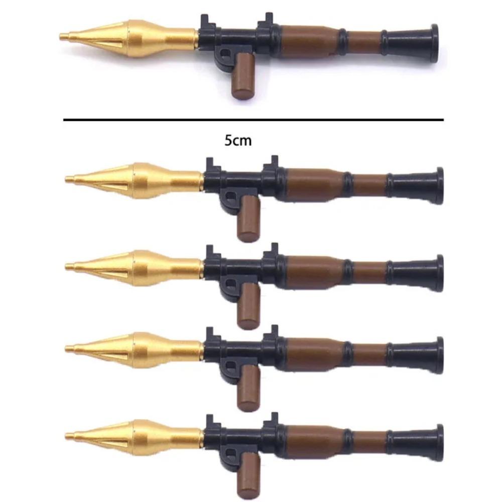 

Военные конструкторы Второй мировой войны, фигурки солдат, оружие, снаряжение, аксессуары, пулеметы Гатлинга M2, РПГ, MOC, мини-кирпичики