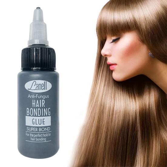 30 ml/60 ml Lepidlo na vlasy Účinné Jemné Bezpečné Lepení Paruky Multifunkční Pohodlné Mini lepidlo na vlasy s dlouhou životností pro začátečníky