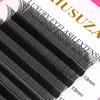 XIUSUZAKI YY Shape Black Brown Eyelashes Extensions Two Tips 2D yy False Lashes Natural Premade Volume Fans Individual Lashes