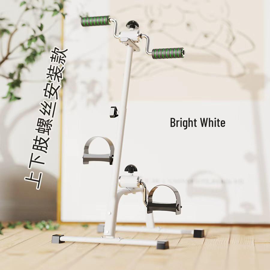 Compact Indoor Fitness Bike: Mini Rehabilitation and Leg Trainer for Seniors