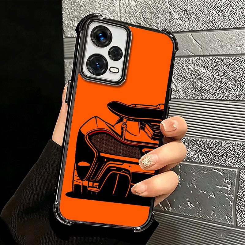 Super Sports Car Simple Desgin Soft Phone Case For Xiaomi Redmi Note 14 15 Pro Plus 13 12 11S 11T 5G 10 9S 9 Plating Anti-Fall F