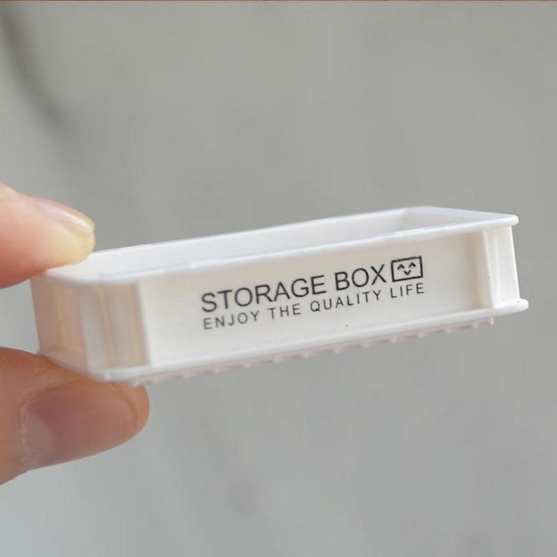 1 Piece Doll Accessories Toys  1/6 1/12 Dollhouse Miniature Furniture Storage Box Rack Model