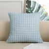 1pcs Creative Ice Silk Pillow Cover Solid Color Diamond Pattern Cushion Cover Home Sofa Decorative Pillowcase 45x45cm