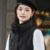Fengxun Women's Casual Stand Collar Down Vest