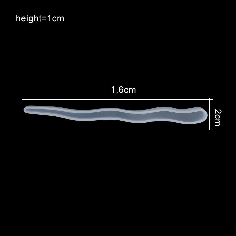 1Pcs Hairpin Silicone Mold Classical Hair Pin Epoxy Resin Molds for DIY Craft Resin Hair Stick Jewelry Making Accessories Tool