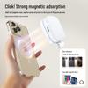 Portable Magnetic Magsafe Makeup Mirror Light for Travel and Live Streaming
