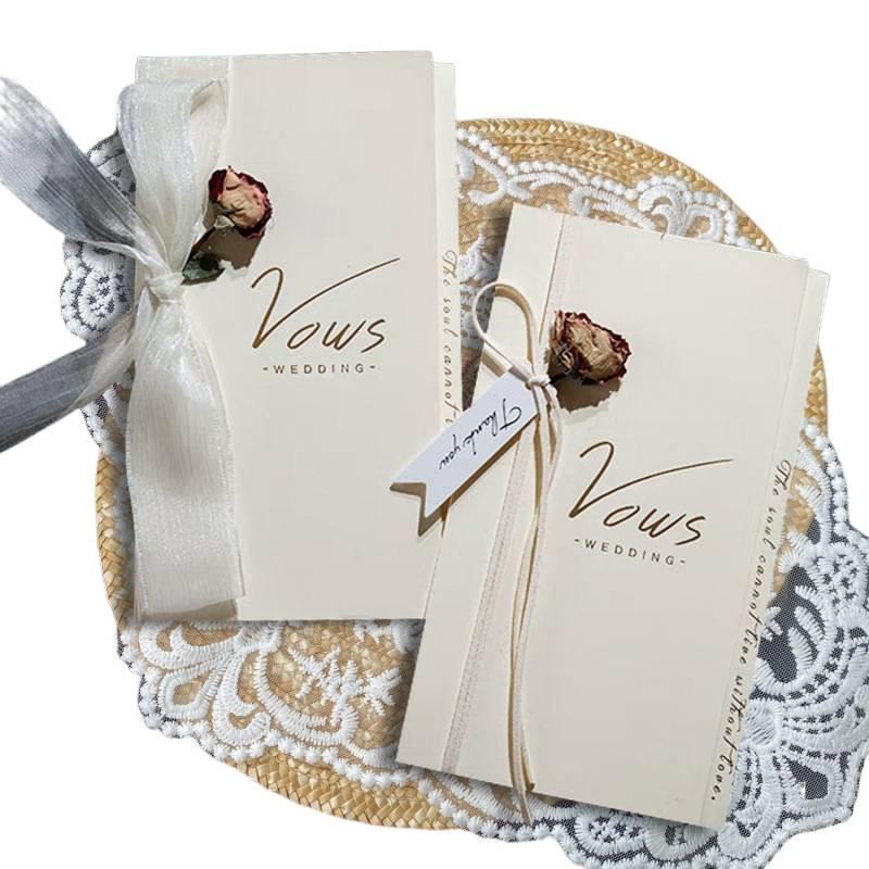 Advanced Wedding Vow Book: Fresh Declarations for Bride & Groom