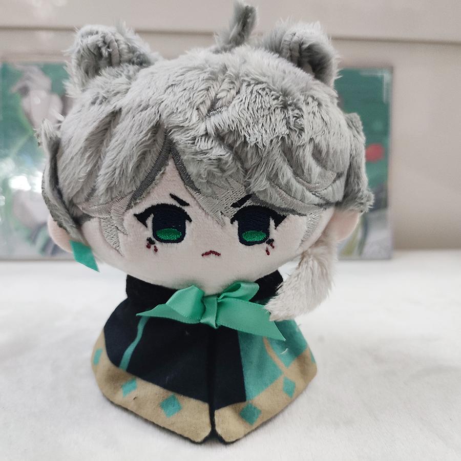 12cm Game Impact Plush Venti Xiao Arataki Itto Tartaglia HuTao Kazuha Albedo Raiden Shogun Dolls Pendants Keychains For Gift