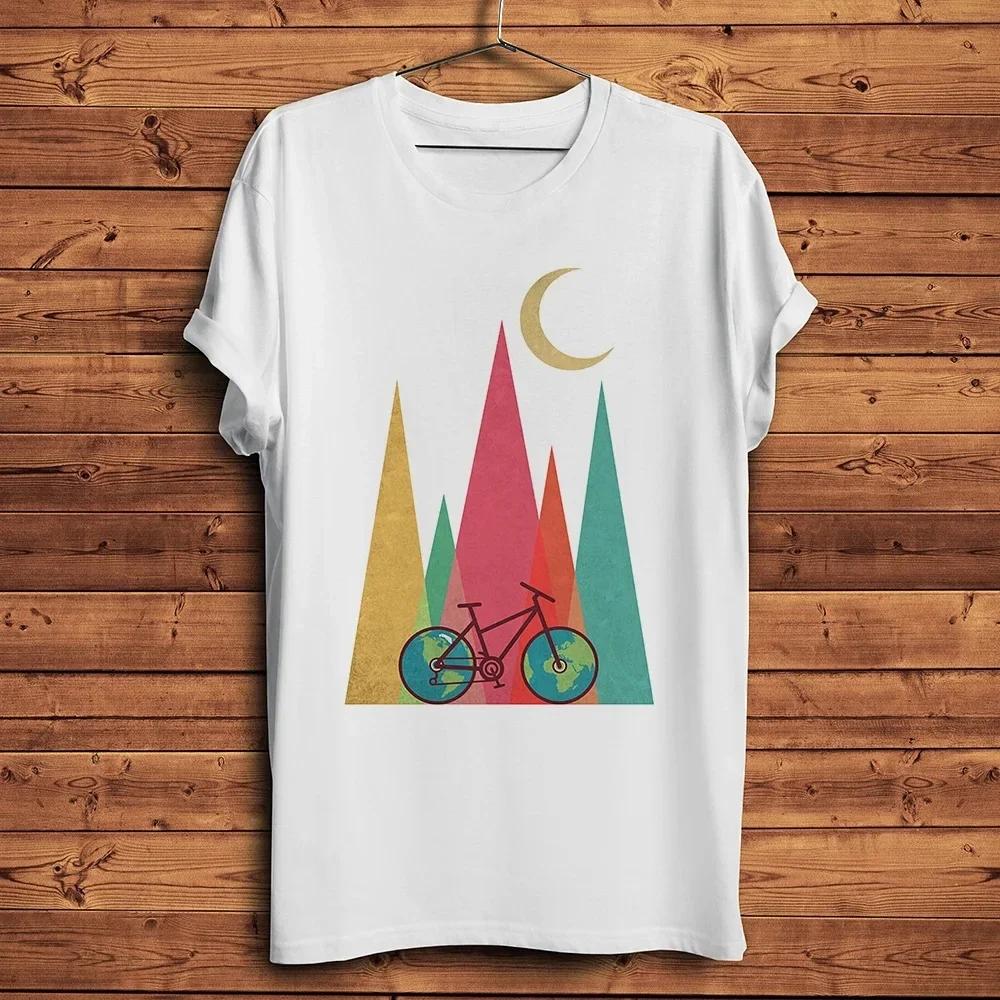 BIKEPACKING AnatomieCycling Leben Lustiges Radfahrer T-Shirt HerrenUnisex Lässiges Kurzarm-T-ShirtUnisex Streetwear T-Shirt Atmungsaktiv