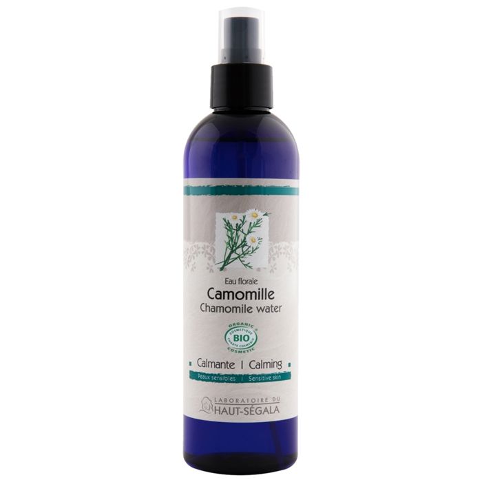 Eaux Florales - Haut-Ségala - Camomille Bio - 250ml - Sans Alcool - Tous Types De Peau