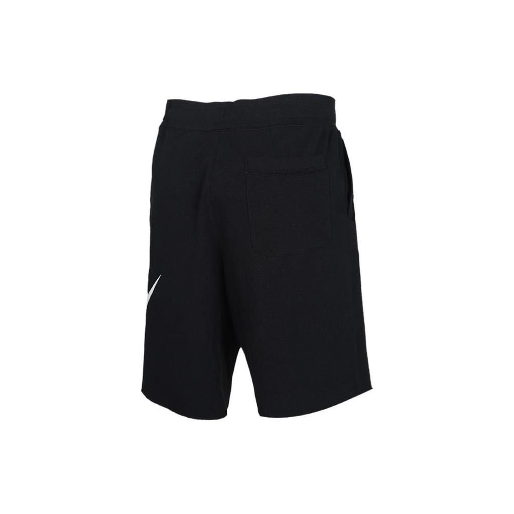 Nike Szorty męskie luźne casualowe z nadrukiem logo czarne AR2376-010
