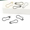 1000Pcs Gourd Shape Safety Pin Metal Knitting Locking Marker Clip Clothing Label Fastener Pin for Stitching Sewing Craft