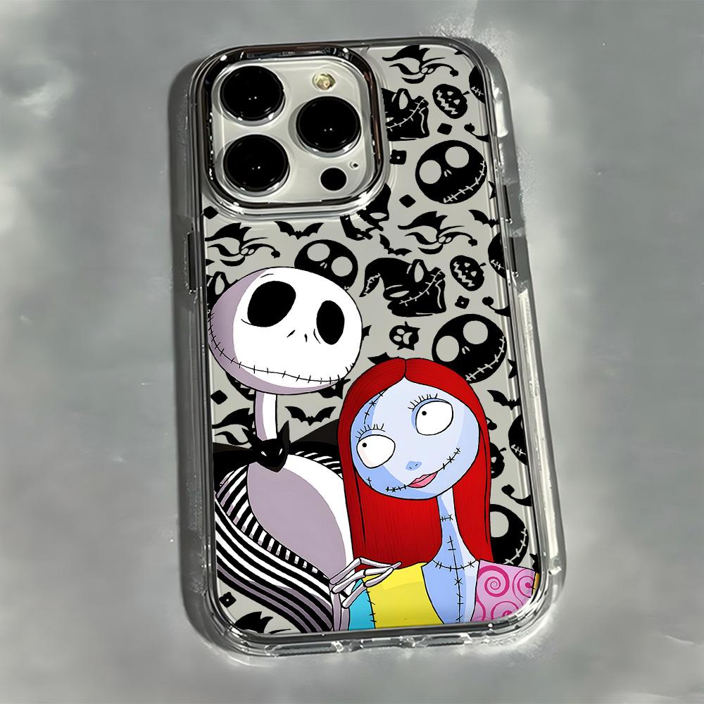 

The Nightmare before Christmas Phone Case For iPhone 17e 17 16 15 14 13 12 11 mini Pro Max XSMAX Air Plus Transparent Soft Cover iPhone 16