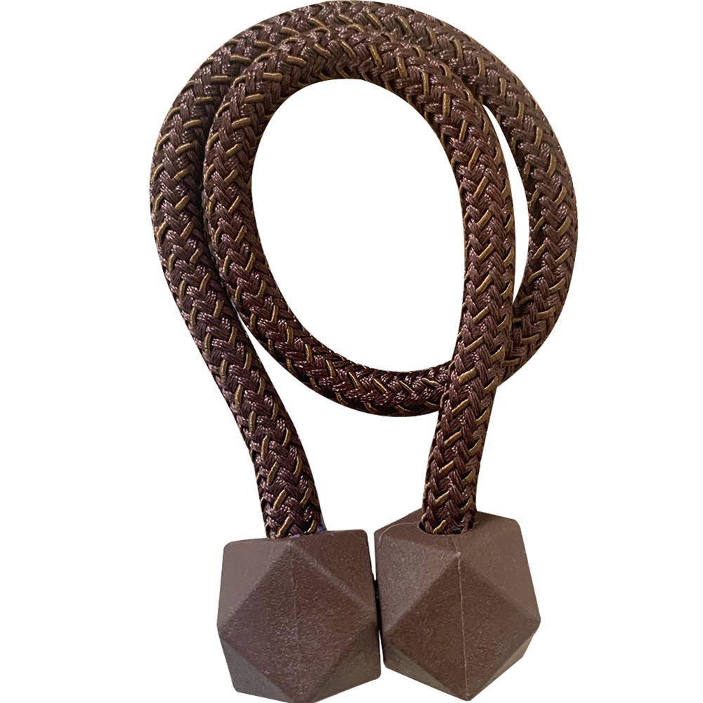 

CHOSUR Магнітні поліестерові завіси, тримачі, гачки, куля, пряжка, затискач для домашнього декору колір темно кави