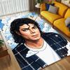 Michael Jackson Living Room Nonslip Area Rug Soft Carpet For Bedroom Gameoom Playroom Sofa Office Home Decor Doormat