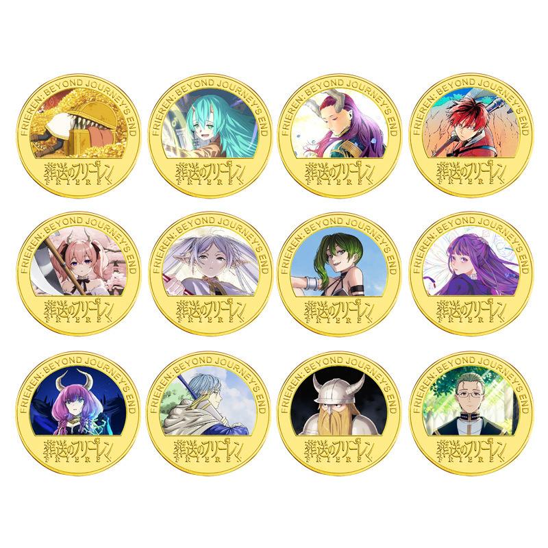 Commemorative Coins, Metal Coins, Anime Merchandise Gifts