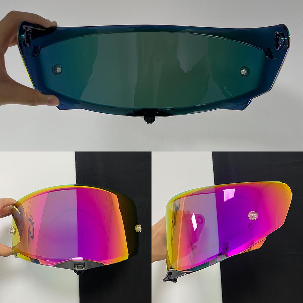 TT REVO Hochauflösende galvanisierte Linse für Tag-/Nachtgebrauch mit UV-Schutz – Passend für TT REVO Motorradhelm.