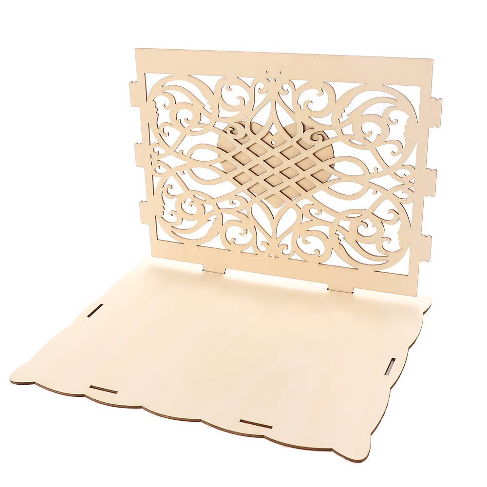 For Wedding Card Envelope Invitation Gift Wedding Decoration Wooden Box Party Supplies Card Box