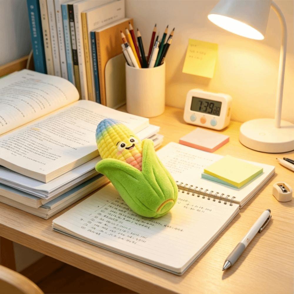 PU Material Corn Squishy Toy Soft Corn Reduce Pressure Toy Realistic Corn Fidget Toy Adults