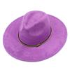 Cappello a cilindro fedora oversize stile europeo e americano uomo e donna semplice ed elegante parasole da esterno cappello jazz cappello da spiaggia per vacanze al mare