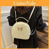 Stylish And Versatile 2024 Summer New Women's Backpack With Large Capacity In Black Brown And White