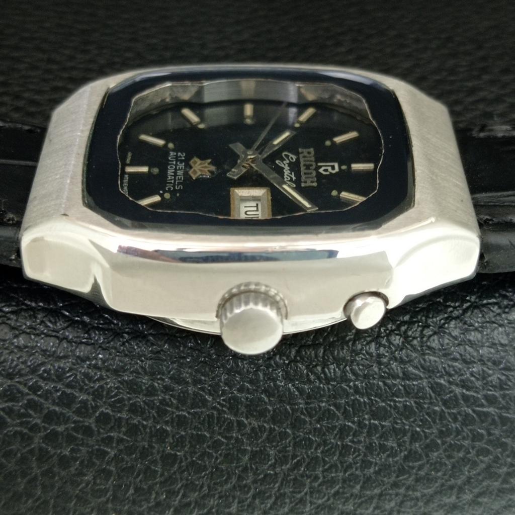 VINTAGE RICOH R31 AUTOMATIC JAPAN MENS ORIGINAL DIAL WATCH A709245-1