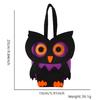 Festival Halloween Candy Bag Gift Cookie Bags Bat/Skull/ Skeleton Shaped Packaging Bags for Trick or Treating Pouch
