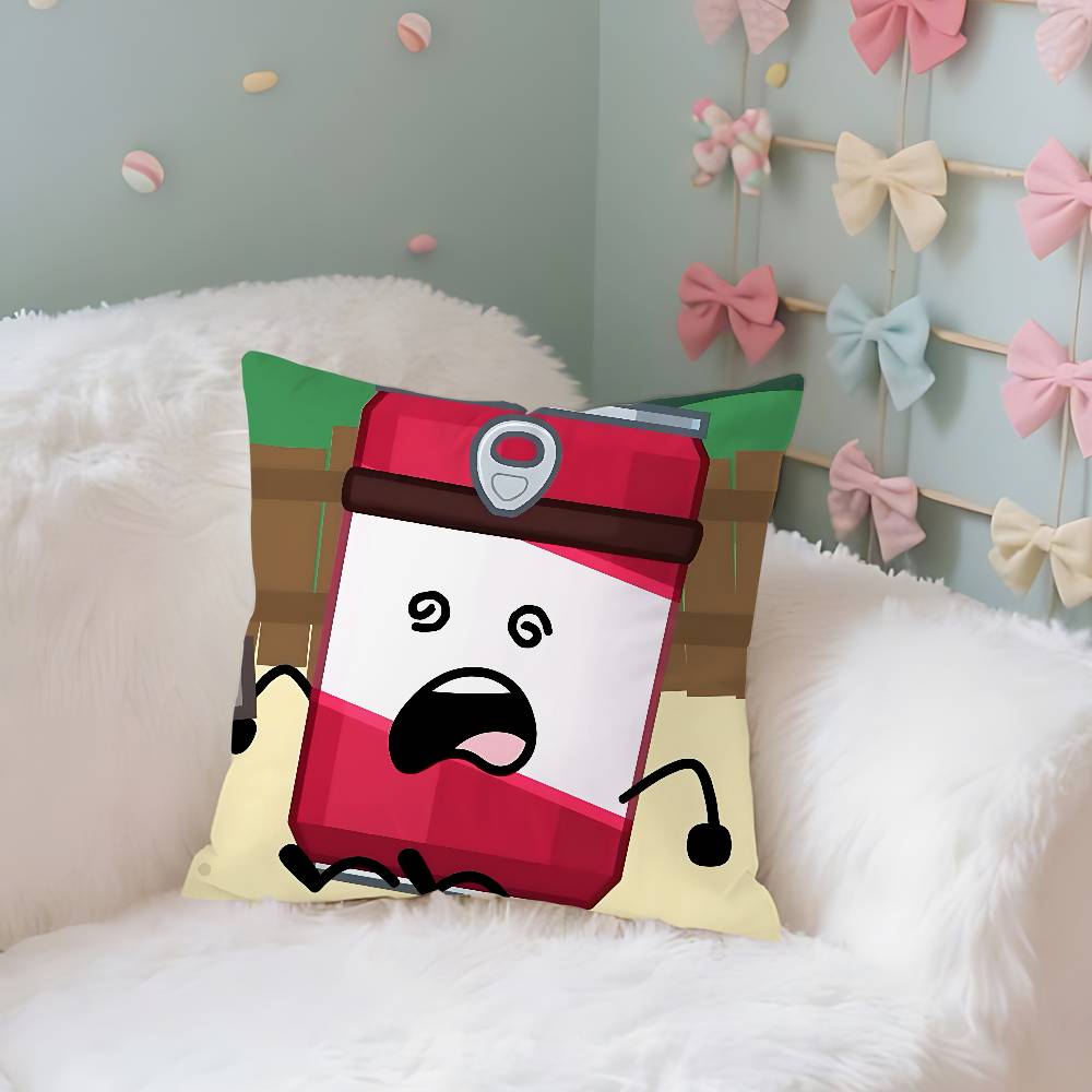 Funny AInanimate InsanityS Case Plush Fabric Soft Pillowcase Double Sided Print Cushion Cover Household Gifts
