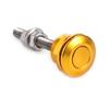 1Pz/4Pz 22mm Universale Auto Pulsante a Pressione Kit Perni Cofano Alluminio Rilascio Rapido Blocco Paraurti Targa Clip di Blocco