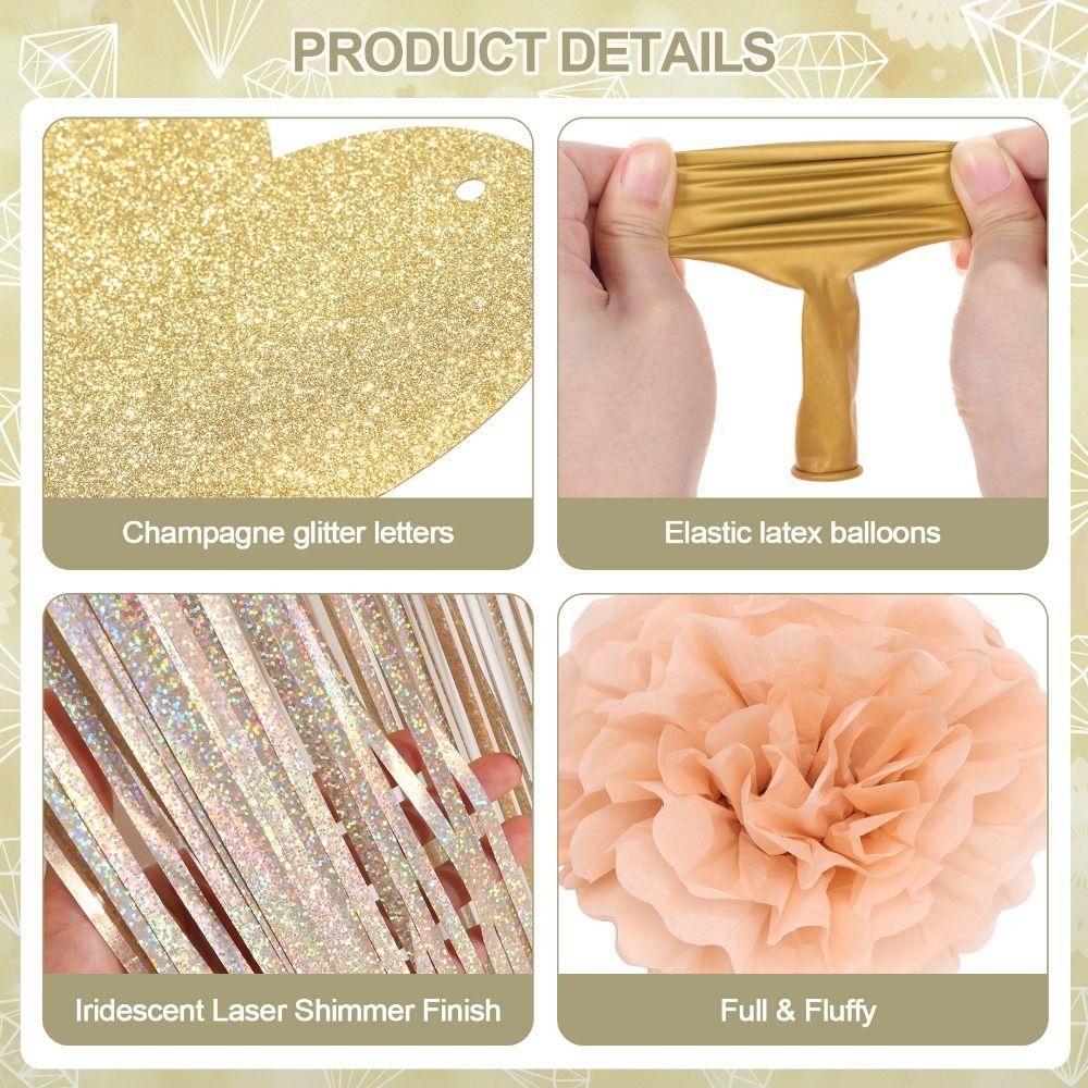 21-Piece Set Engagement Party Decorations Bridal Shower Decorations  Engagement Party