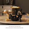 Luxurious Bulldog Key Holder and Storage Tray for Entryway Decor