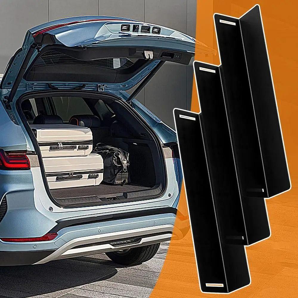 Sturdy Locking System Cargo Divider Non-Slip Boot Separator Storage Box Luggage Holder Car Trunk