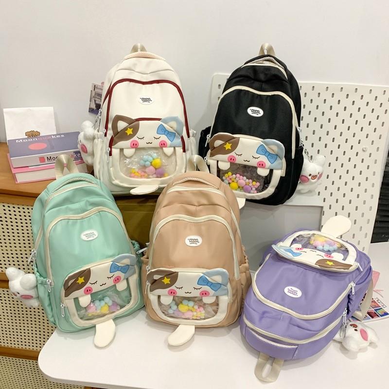 Adorable Kids Unisex Backpack With Comfortable Air Cushion Straps School For