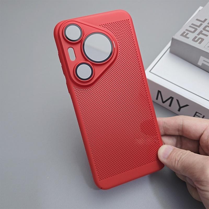 Huawei Pura 80 70 Ultra P80 P70 P60 P50 Pro P60Art P50E P40 Glass Lens Protection Cover Cooling Heat Dissipation Phone Case